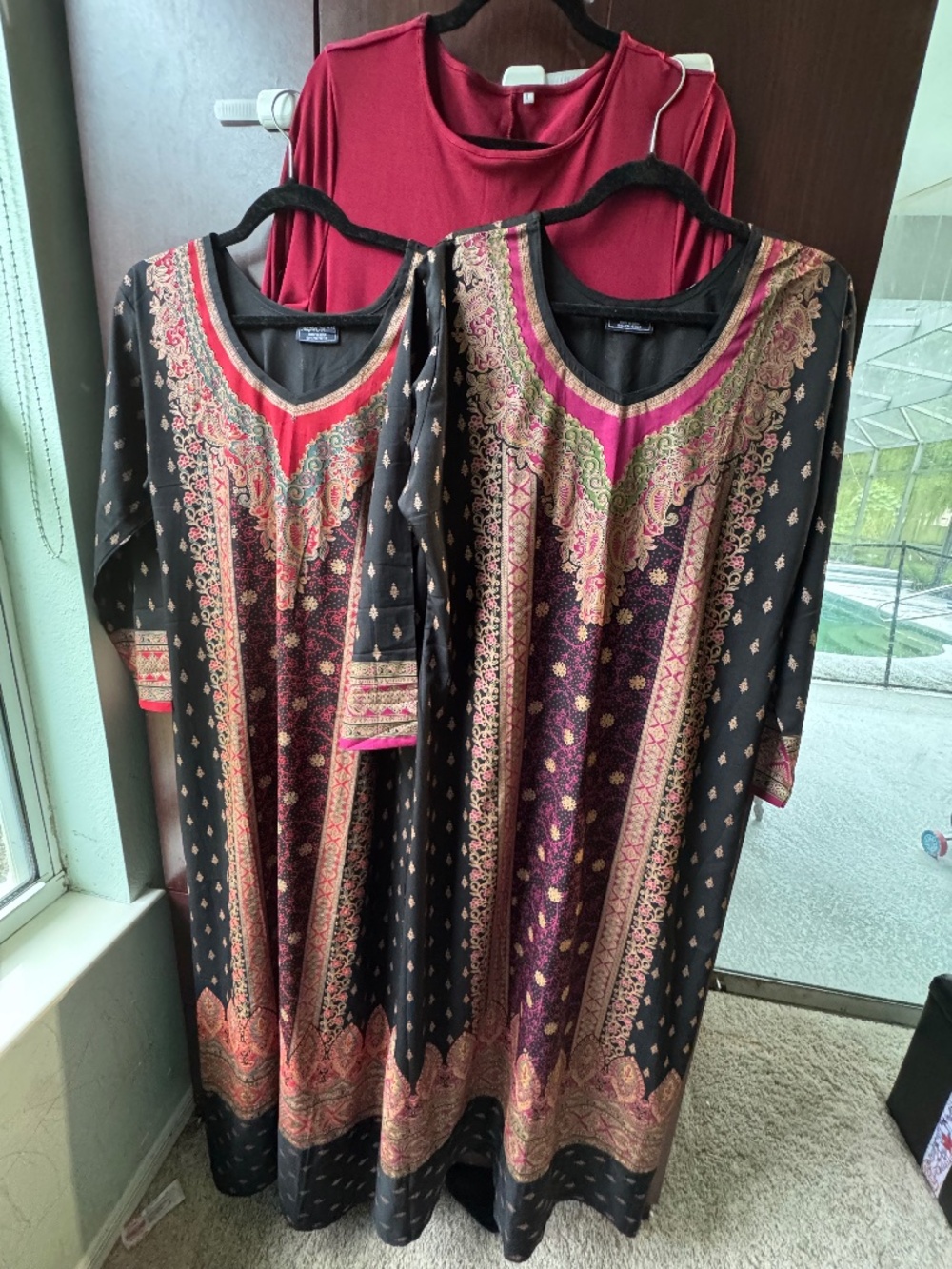 Abaya dress set of 3